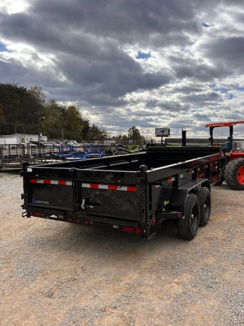 New 2025 Load Trail 7x16 16k Dump Trailer 2' BP W/ Telescopic & Hyd Jack