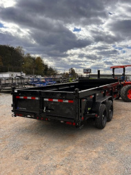 New 2025 Load Trail 7x16 16k Dump Trailer 2' BP W/ Telescopic & Hyd Jack