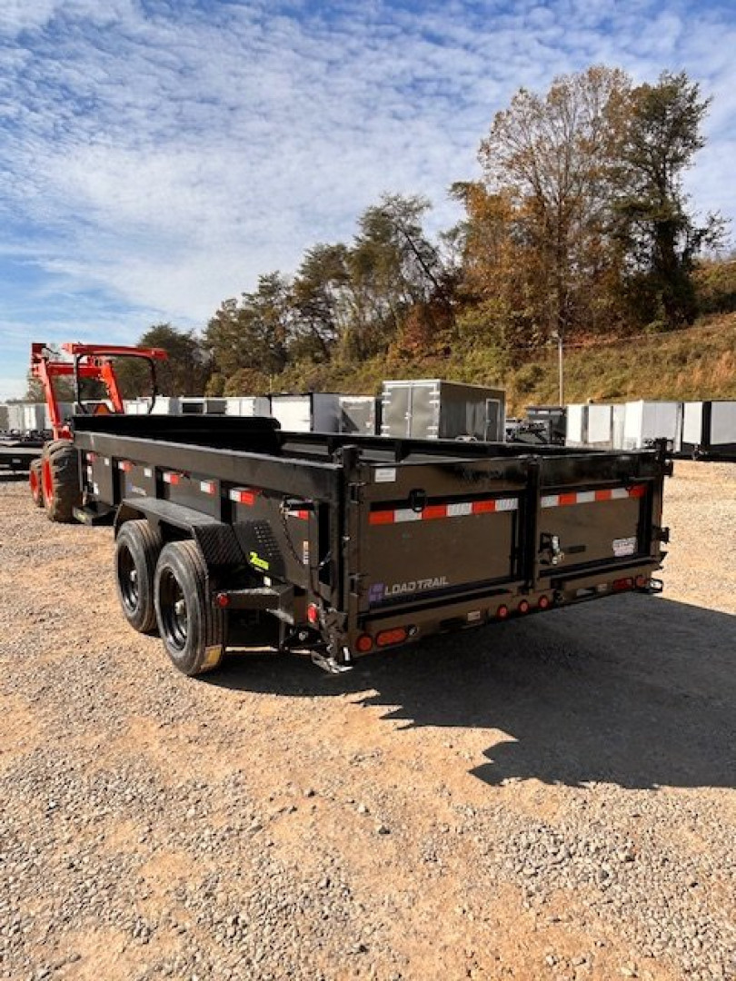 New 2025 Load Trail 7X16 16K Dump Trailer W/ Hyd Jack