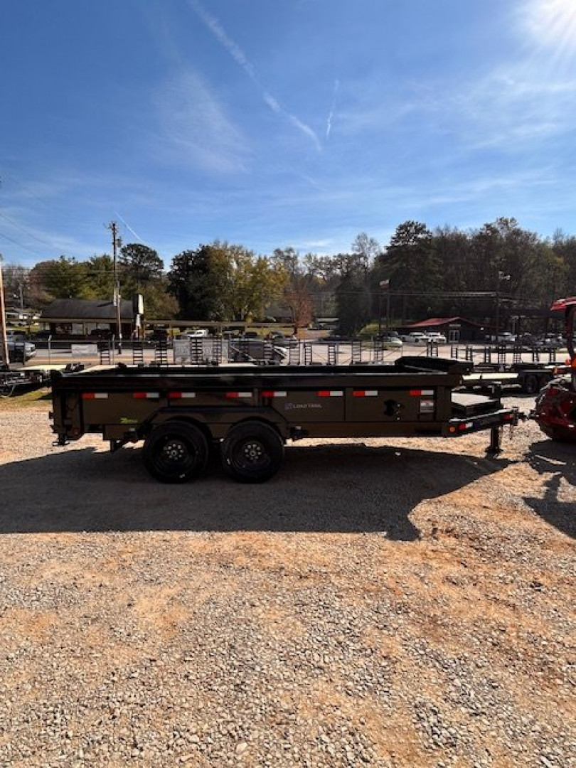 New 2025 Load Trail 7X16 16K Dump Trailer W/ Hyd Jack