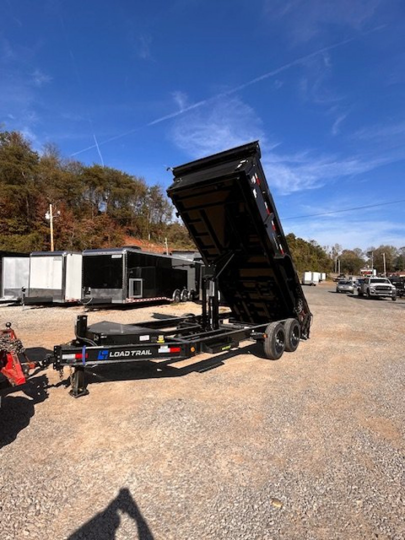 New 2025 Load Trail 7X16 16K Dump Trailer W/ Hyd Jack