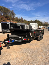 New 2025 Load Trail 7X16 16K Dump Trailer W/ Hyd Jack
