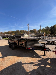 New 2025 Load Trail 7X16 16K Dump Trailer W/ Hyd Jack