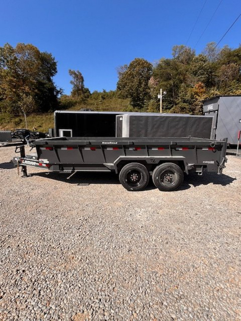 New 2025 Lamar Trailers 7x16 16k Dump Trailer