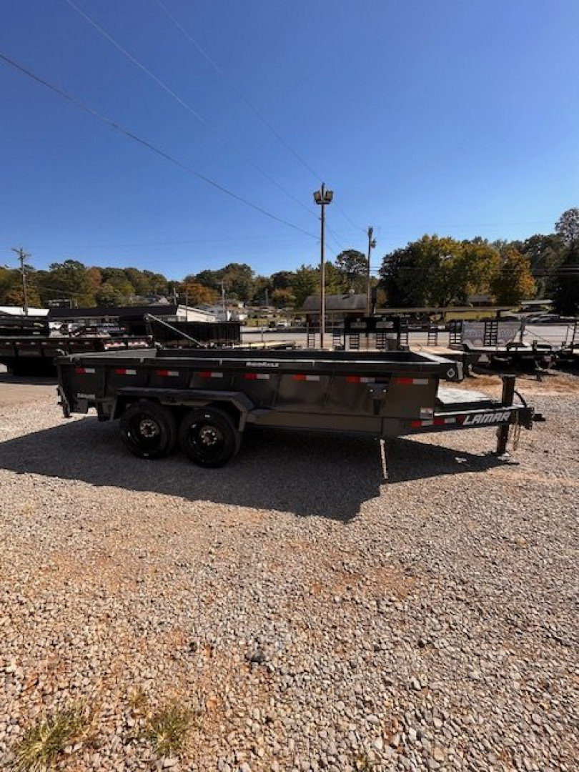 New 2025 Lamar Trailers 7x16 16k Dump Trailer