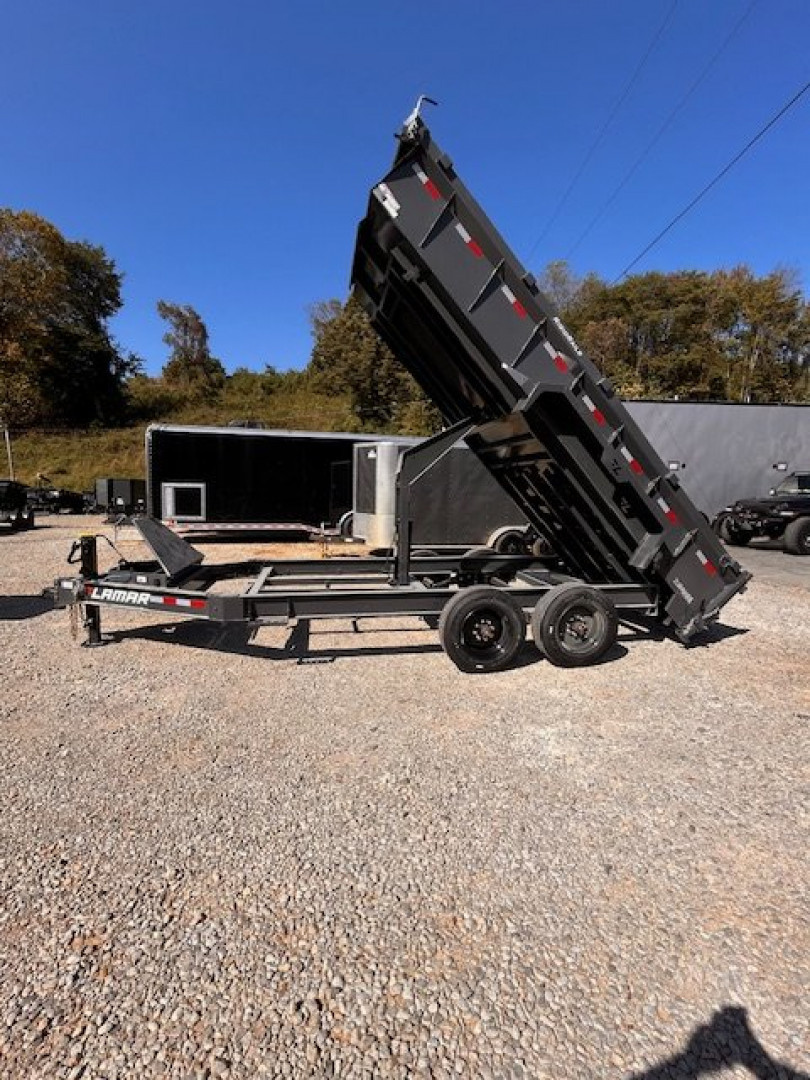 New 2025 Lamar Trailers 7x16 16k Dump Trailer