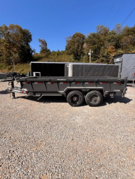 New 2025 Lamar Trailers 7x16 16k Dump Trailer
