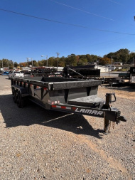 New 2025 Lamar Trailers 7x16 16k Dump Trailer