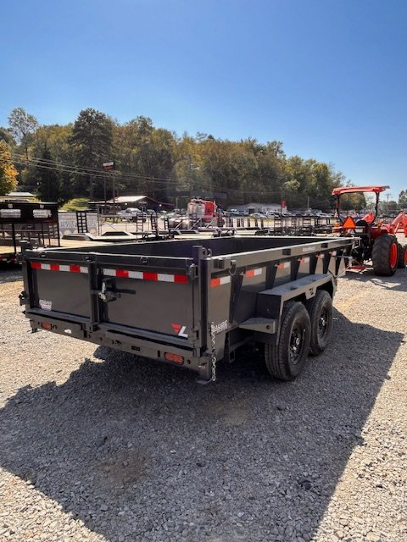 New 2025 Lamar Trailers 7x14 14K 2' Sides BP Dump Trailer