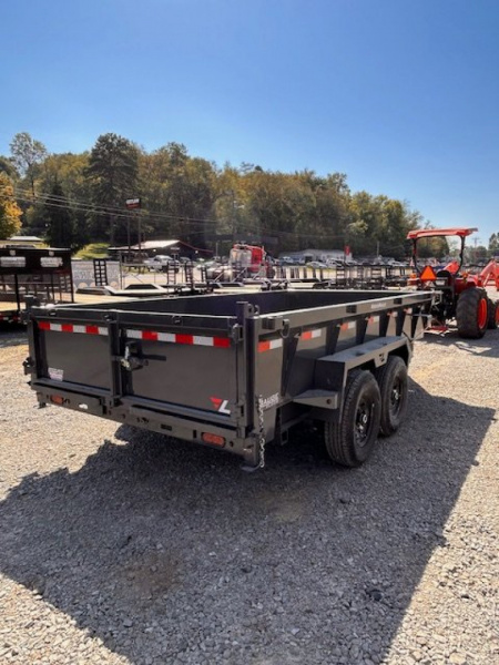 New 2025 Lamar Trailers 7x14 14K 2' Sides BP Dump Trailer