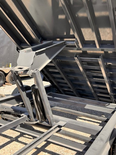 New 2025 Lamar Trailers 7x14 14K 2' Sides BP Dump Trailer