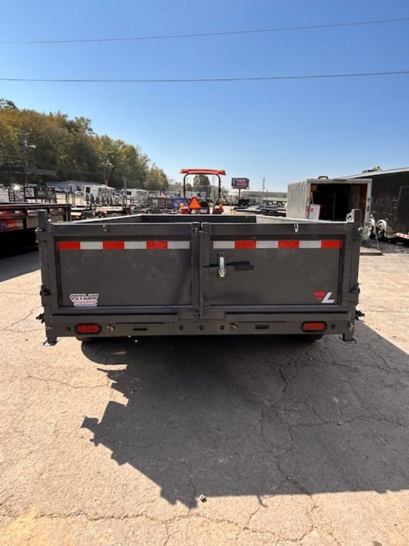 New 2025 Lamar Trailers 7x14 16k Dump Trailer