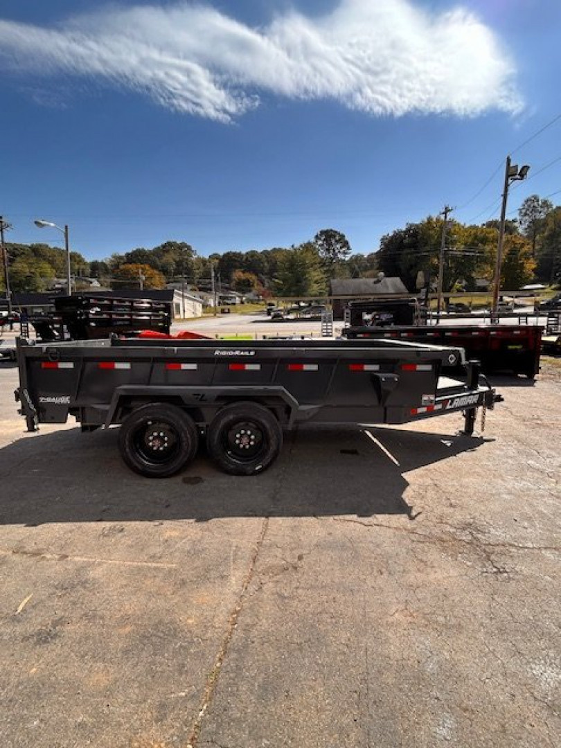 New 2025 Lamar Trailers 7x14 16k Dump Trailer
