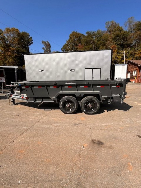 New 2025 Lamar Trailers 7x14 16k Dump Trailer