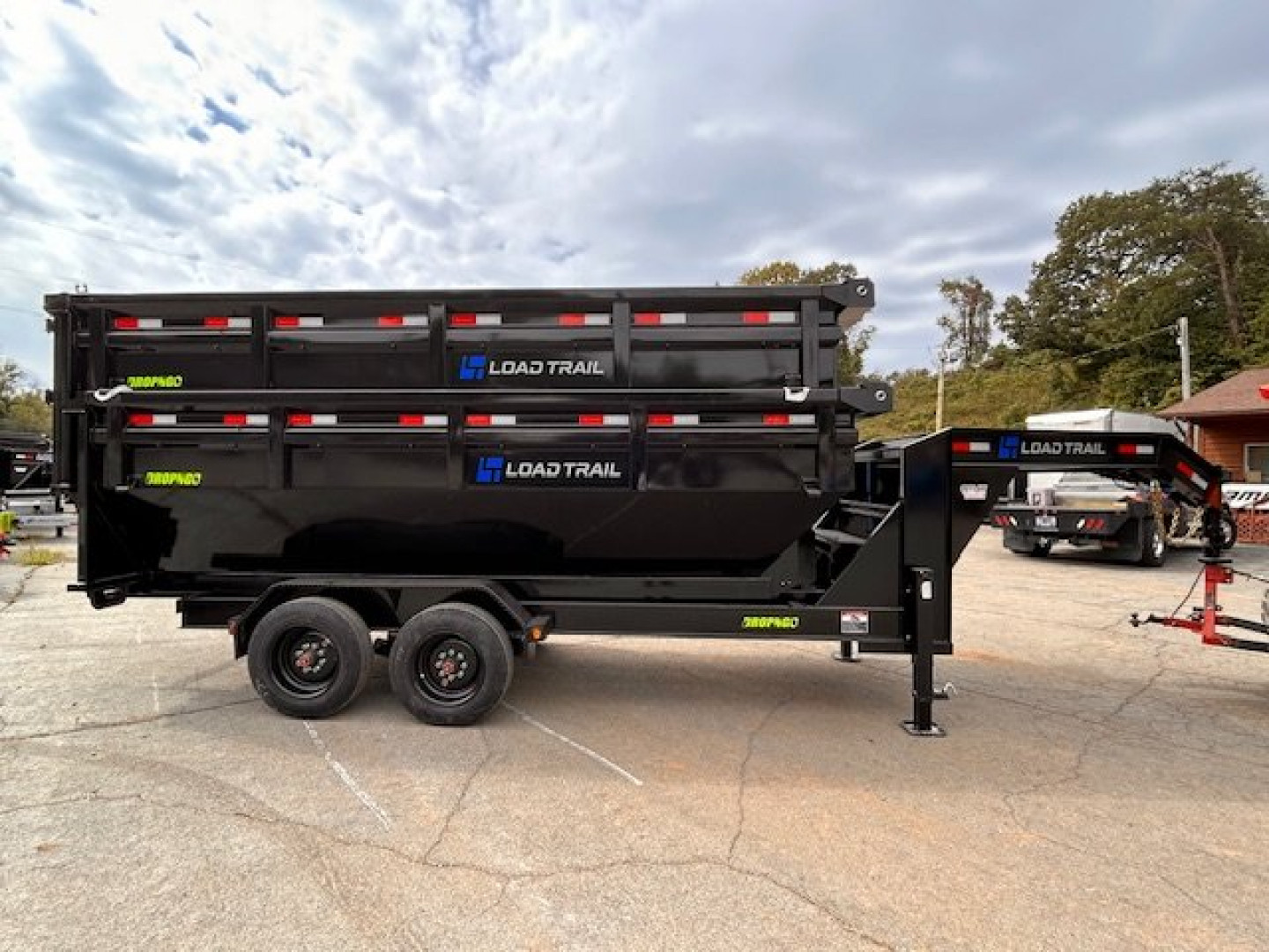 New 2025 LOAD TRAIL 83X16 DROP N GO Dump Trailer