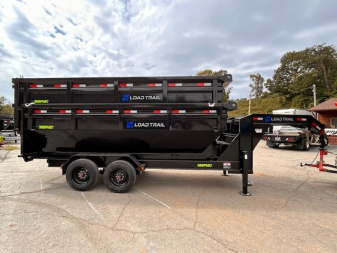New 2025 LOAD TRAIL 83X16 DROP N GO Dump Trailer