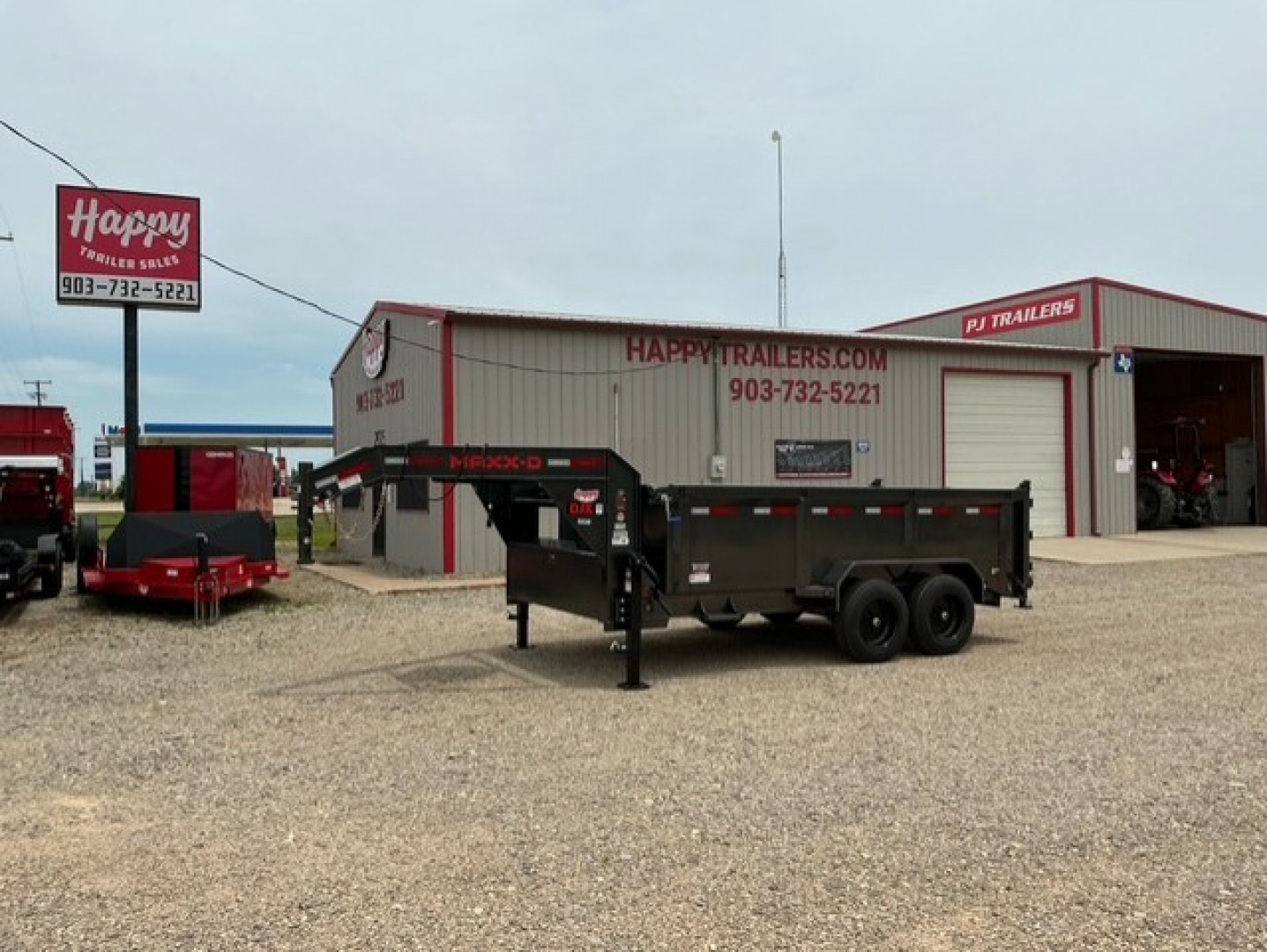 New 2026 MAXX-D 83”x14’ Gooseneck Dump w/ 36” Sides – DJX