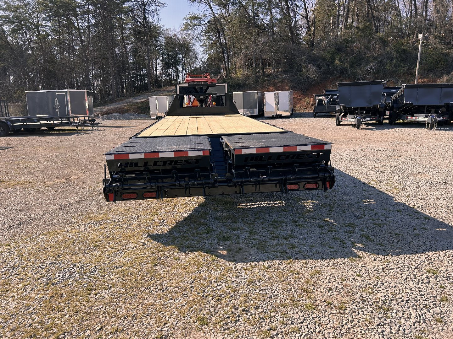 New 2025 Hillcrest Trailers 20+5 15.9 Equipment Trailer
