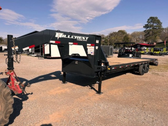 New 2025 Hillcrest Trailers 20+5 15.9 Equipment Trailer
