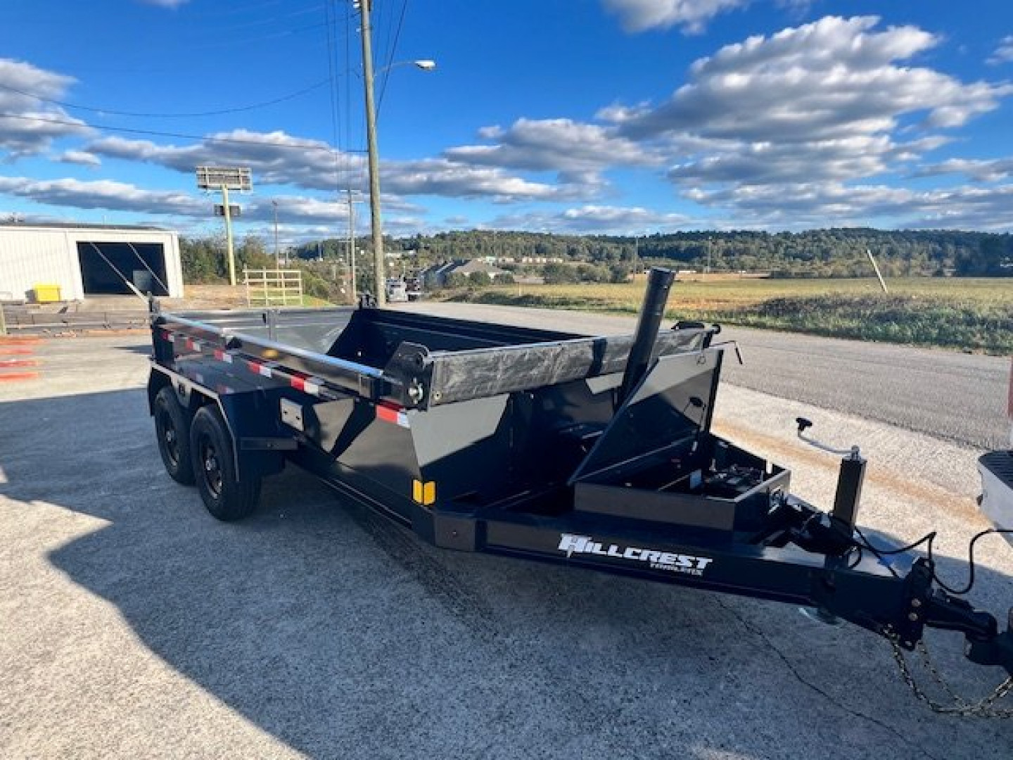 New 2025 Hillcrest Trailers 6' x 12' 10K Dump Trailer