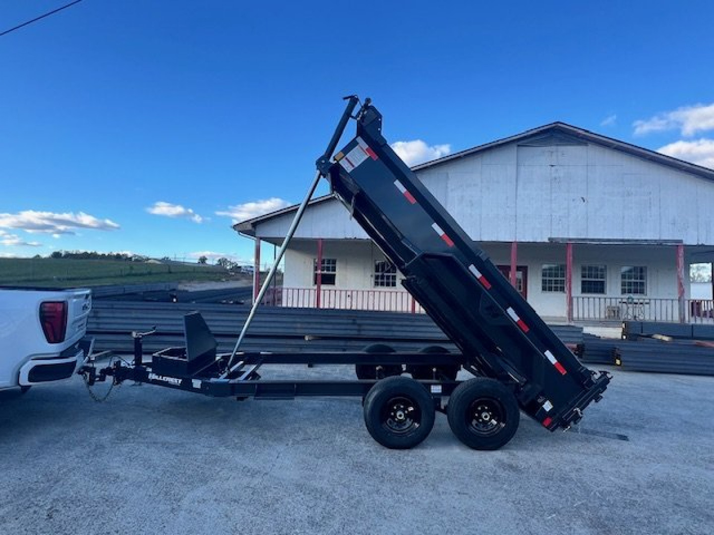 New 2025 Hillcrest Trailers 6' x 12' 10K Dump Trailer