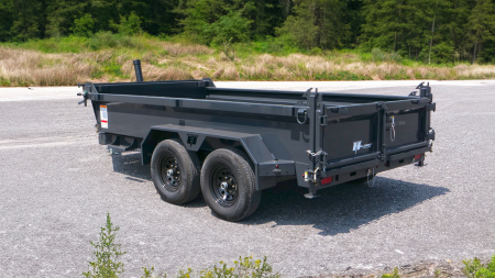New 2025 Hillcrest Trailers 6' x 12' 10K Dump Trailer