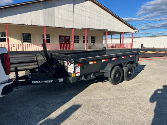 New 2025 Hillcrest Trailers 6' x 12' 10K Dump Trailer