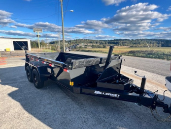 New 2025 Hillcrest Trailers 6' x 12' 10K Dump Trailer