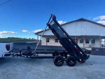 New 2025 Hillcrest Trailers 6' x 12' 10K Dump Trailer