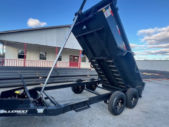 New 2025 Hillcrest Trailers 6' x 12' 10K Dump Trailer