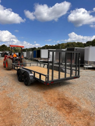 New 2025 Lamar Trailers 7x14 7k Utility Trailer