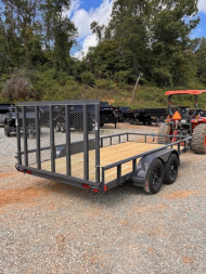 New 2025 Lamar Trailers 7x14 7k Utility Trailer