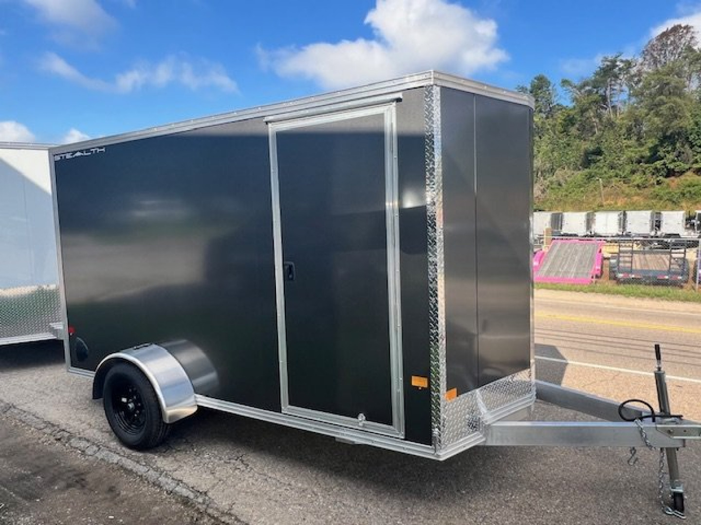 New 2025 ALCOM 6X12 Cargo / Enclosed Trailer