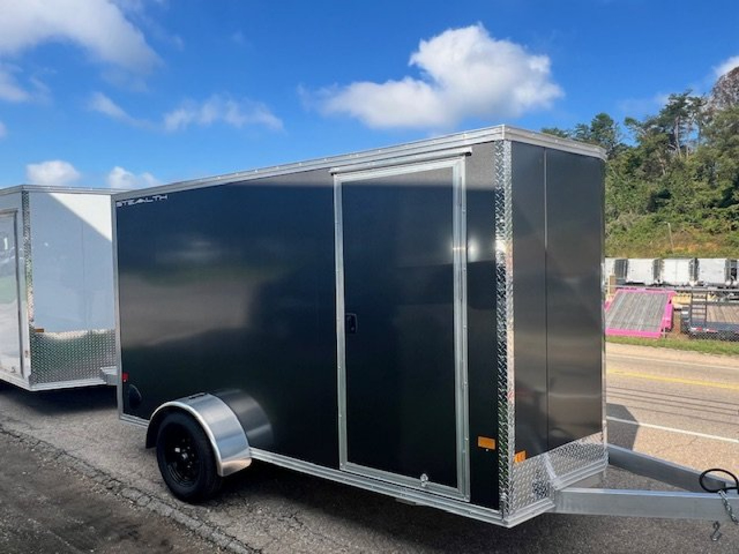 New 2025 ALCOM 6X12 Cargo / Enclosed Trailer