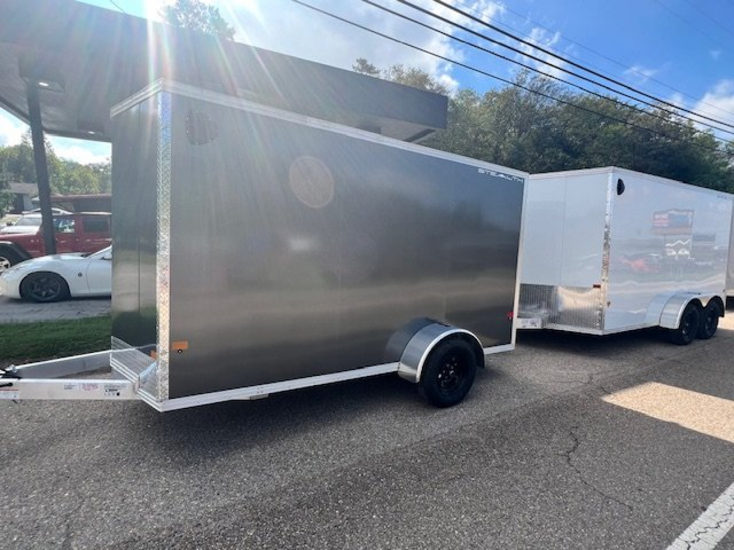New 2025 ALCOM 6X12 Cargo / Enclosed Trailer