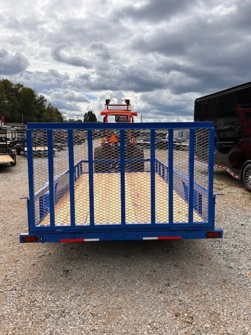 New 2025 Caliber Trailer Mfg 7x16 7k Utility Trailer