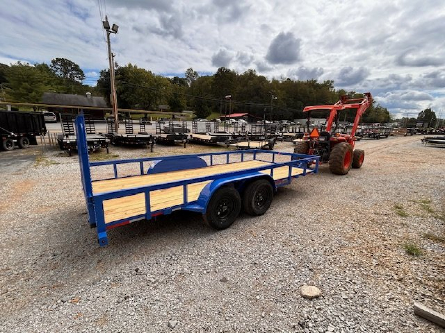 New 2025 Caliber Trailer Mfg 7x16 7k Utility Trailer