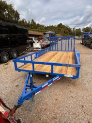 New 2025 Caliber Trailer Mfg 7x16 7k Utility Trailer