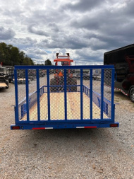 New 2025 Caliber Trailer Mfg 7x16 7k Utility Trailer