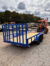 New 2025 Caliber Trailer Mfg 7x16 7k Utility Trailer