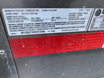 Used 2024 Logan Coach 4H GN BULLSEYE Horse Trailer