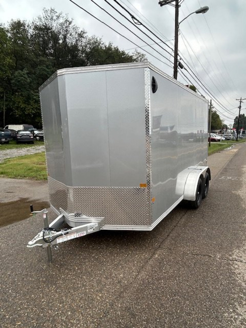 New 2025 ALCOM 7x14 XLT PRO Cargo / Enclosed Trailer