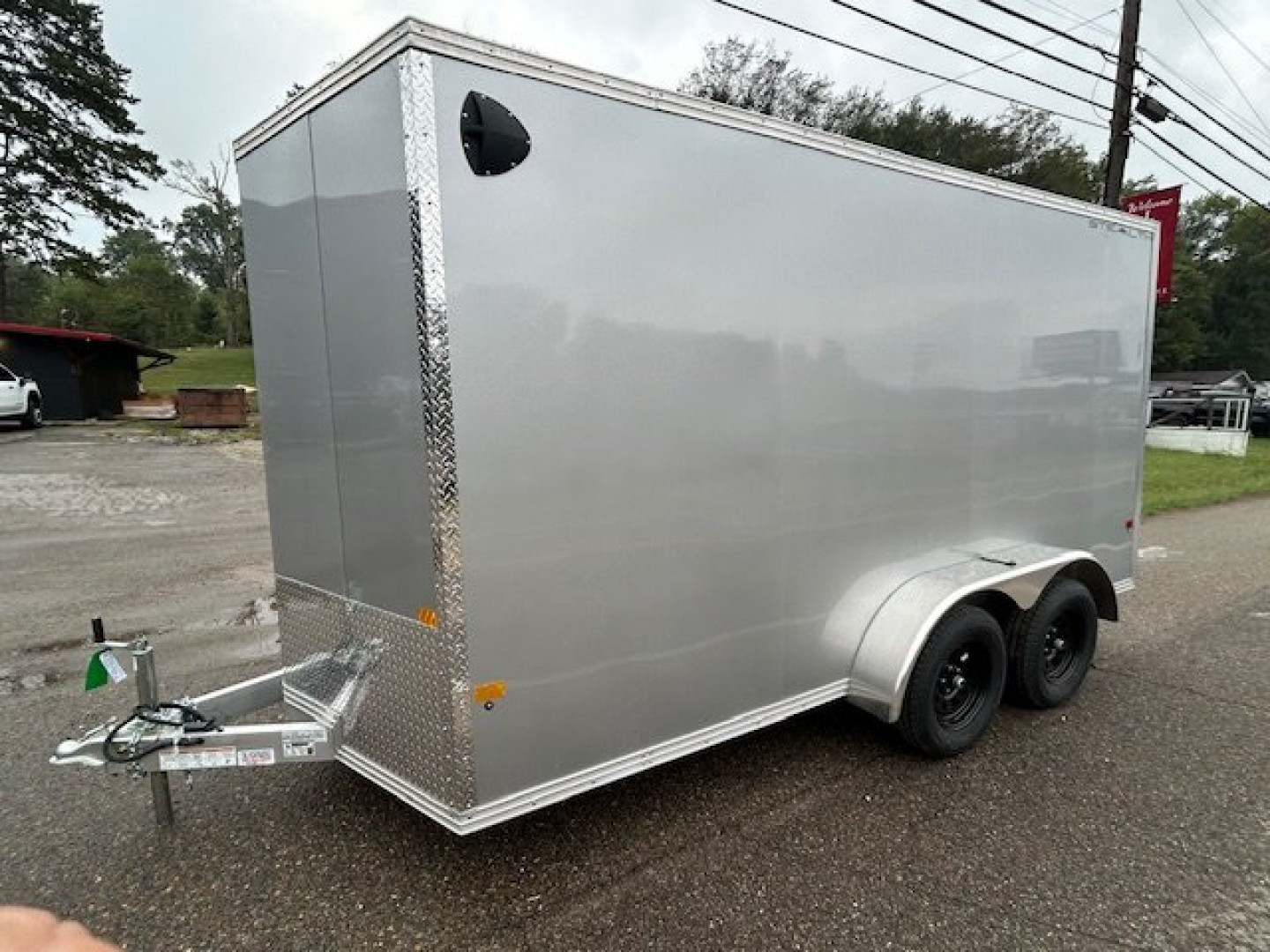 New 2025 ALCOM 7x14 XLT PRO Cargo / Enclosed Trailer