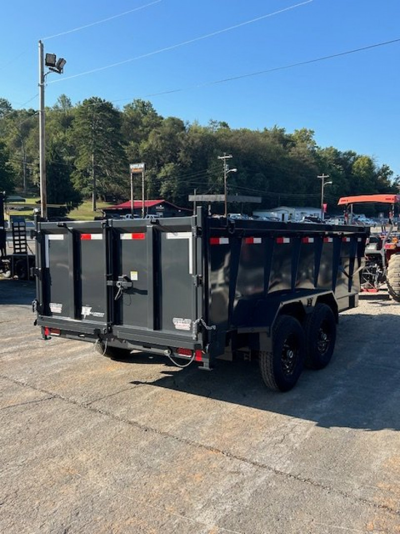New 2025 Hillcrest Trailers 7x14 14k 40" Sides Dump Trailer