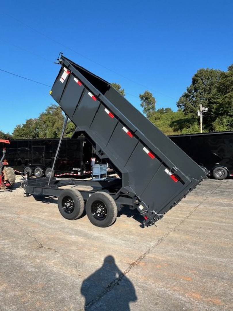 New 2025 Hillcrest Trailers 7x14 14k 40" Sides Dump Trailer