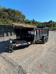 New 2025 Hillcrest Trailers 7x14 14k 40" Sides Dump Trailer