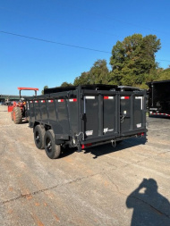 New 2025 Hillcrest Trailers 7x14 14k 40" Sides Dump Trailer