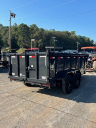 New 2025 Hillcrest Trailers 7x14 14k 40" Sides Dump Trailer