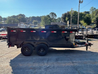 New 2025 Hillcrest Trailers 7x14 14k 40" Sides Dump Trailer