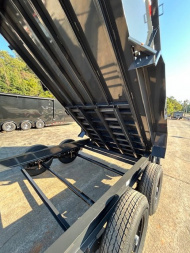 New 2025 Hillcrest Trailers 7x14 14k 40" Sides Dump Trailer